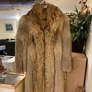 Vintage Raccoon Fur Coat